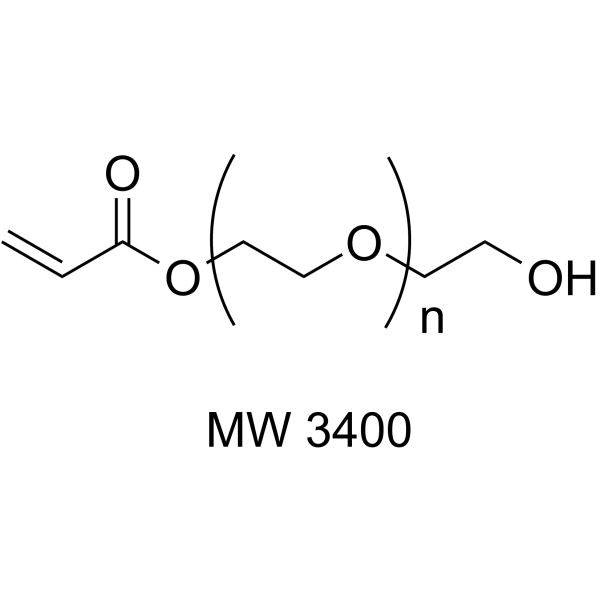 Acrylate-PEG-OH (MW 3400)